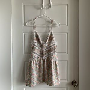 For Love & Lemons Farrah Slip Dress Small